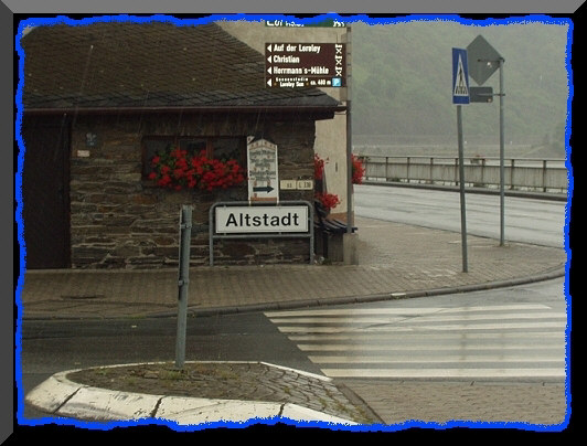 ... den Regen sieht man allerdings nicht so gut ...