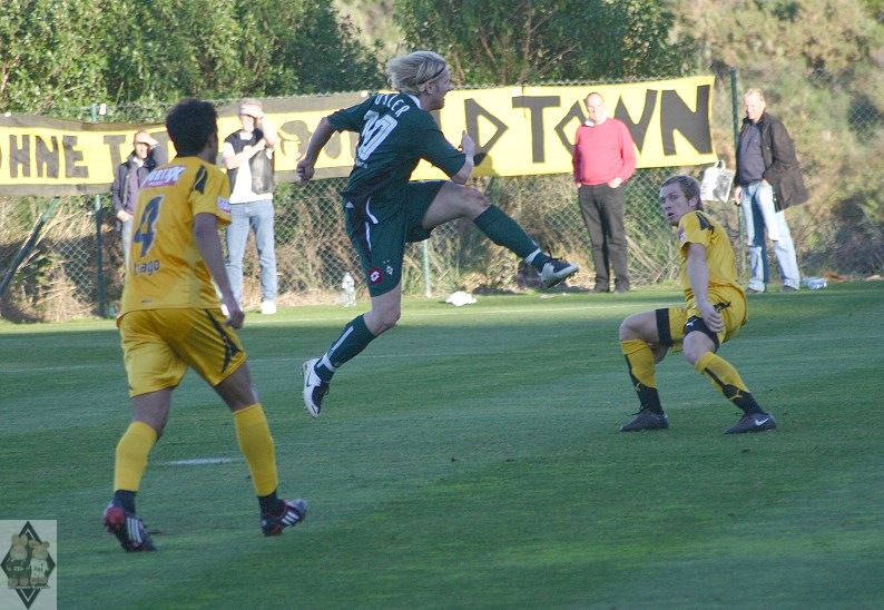Zum Spiel gegen die Young Boys
