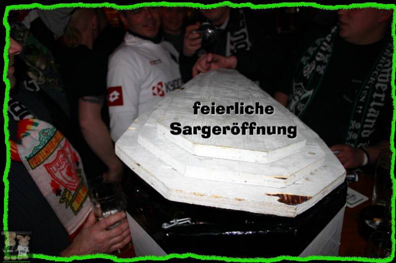 Sargerffnung